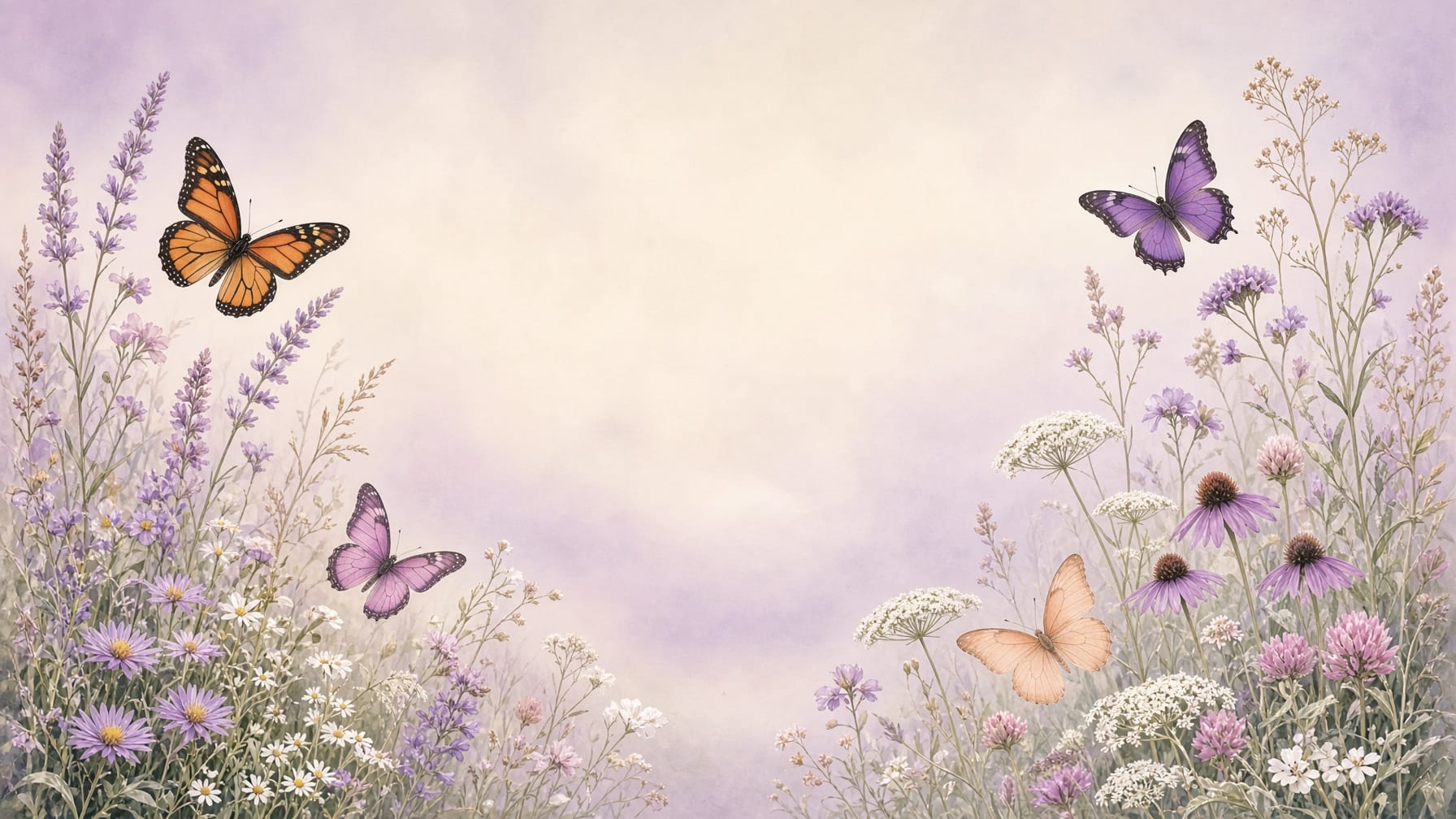 Butterflies background