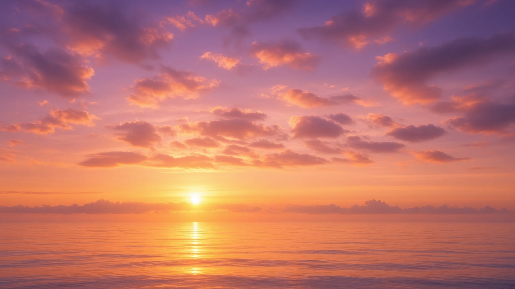 Ocean Sunset background