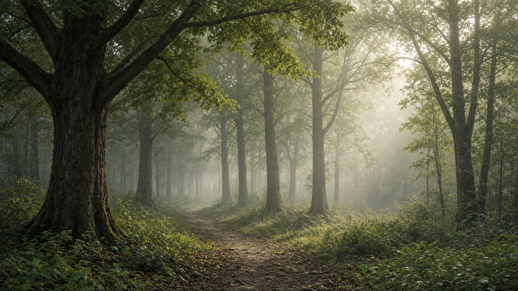 Woodland Path background